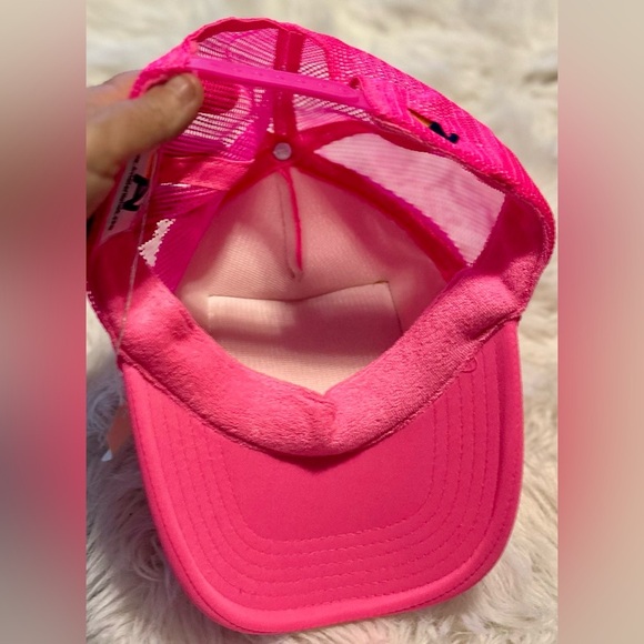 ‼️RARE‼️?AVIATOR NATION??NWT?⚡️❤️VINTAGE NYLON TRUCKER HAT in Neon Pink— O/S